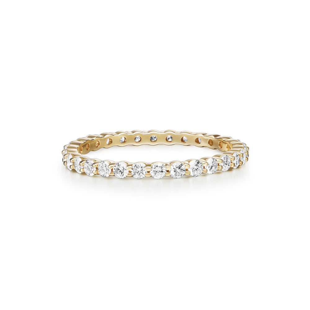 Lara Ring | White Diamonds – SELIN KENT