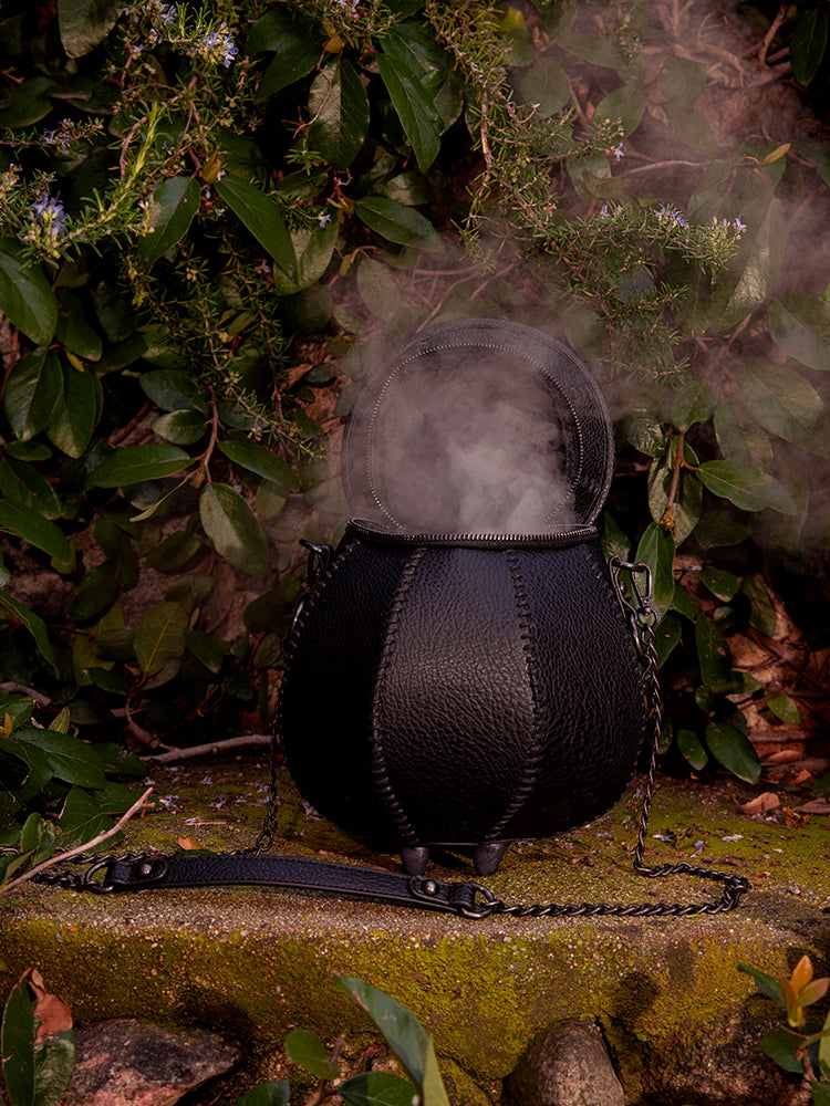 PRE-ORDER - Cottage Witch Cauldron Crossbody Bag