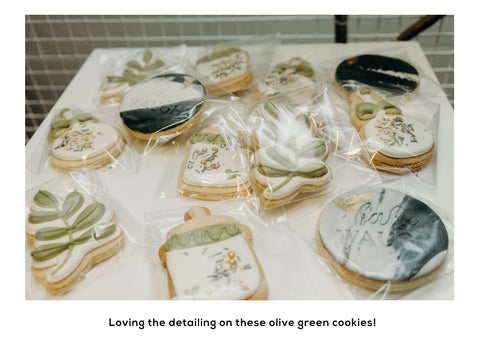 Skye Wheatley's Baby Shower Cookies