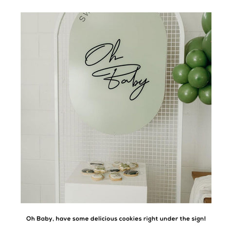 Skye Wheatley's Baby Shower Decorations