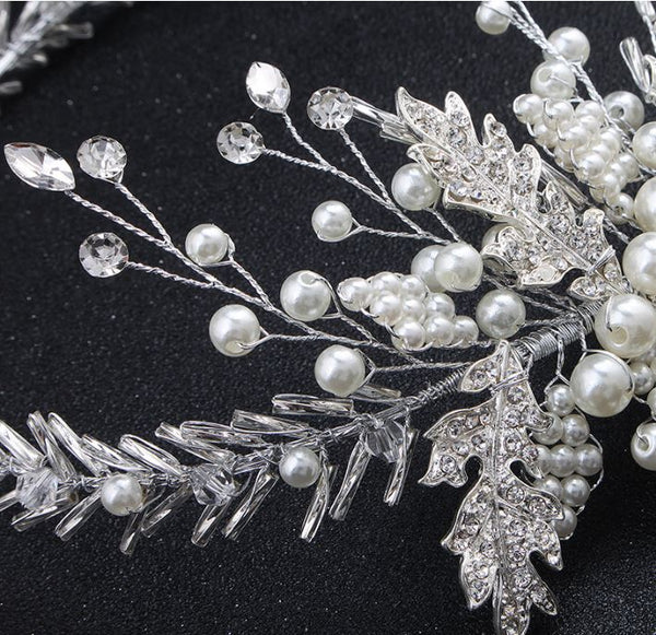 Hair Accessories - Handmade Rhinestones headband – The Weddinglogy