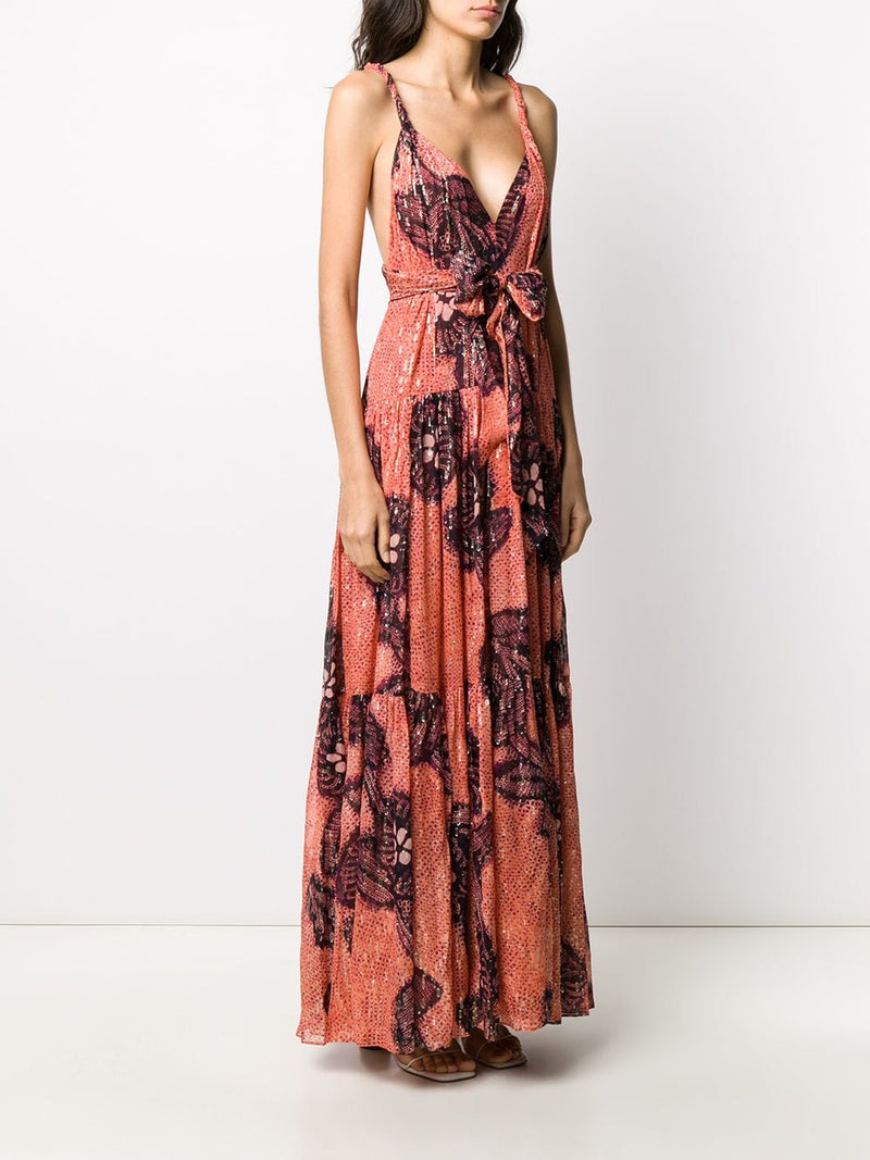 ulla johnson coral dress