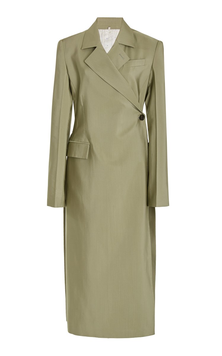 PETER DO Ao Dai Notch Lapel Coat