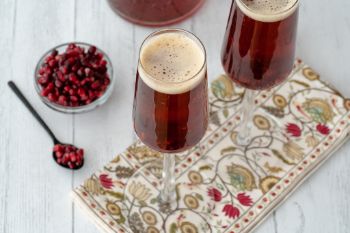 Pomegranate mocktail recipe