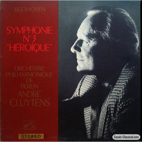 Cluytens/bpo: Beethoven Eroica Symphony - La Voix De Son Maitre Asdf 606 Lp