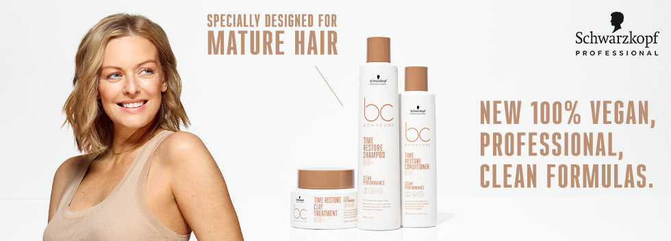 Schwarzkopf Professional Bonacure Time Restore Q10+ at Eds Hair Bramhall