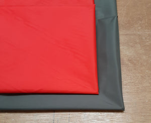 Waterproof 4oz PU Coated Nylon Fabric Lining Material For Bags Covers 7 Colours