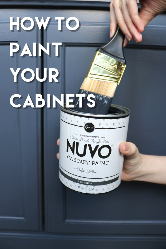 Nuvo Cabinet Paint kits make it easy to refresh your cabinets in just one weekend (sometimes just one day!) and for under $100!  What are you waiting for?!  