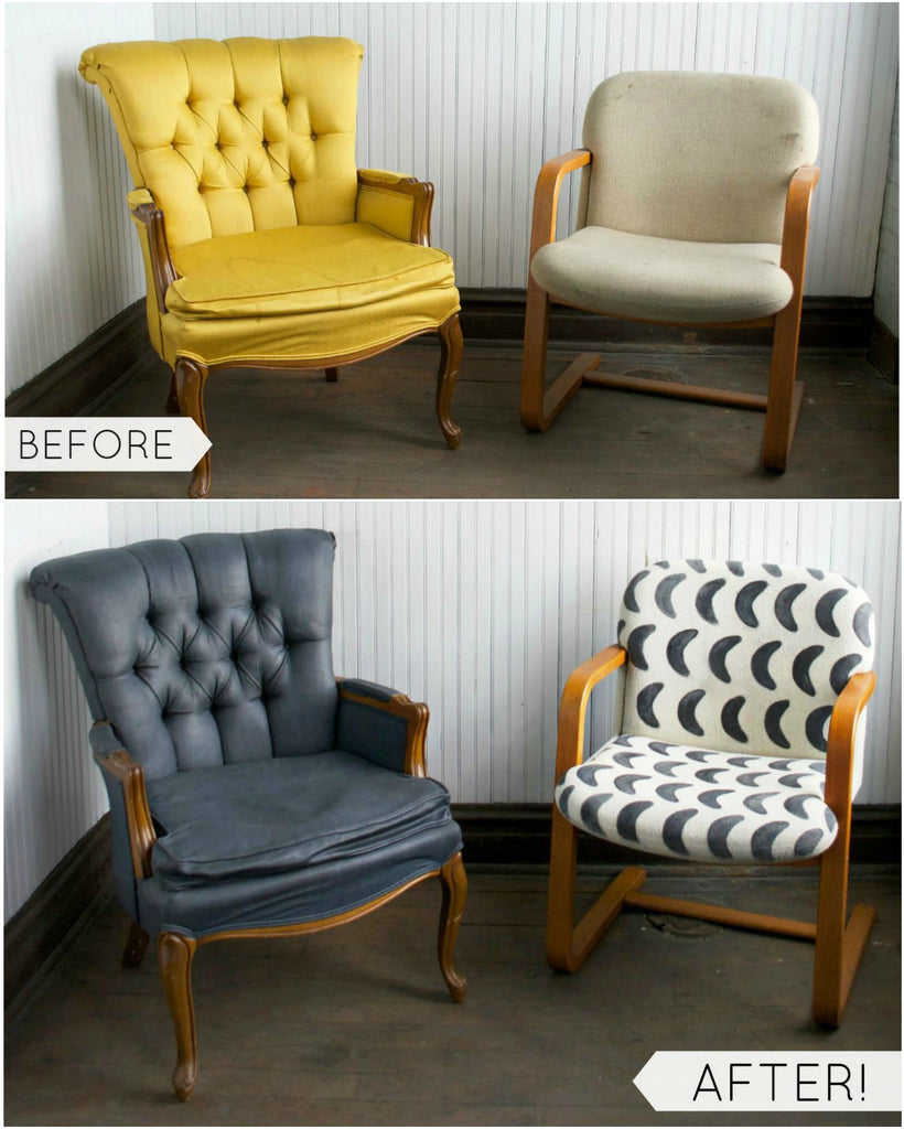 Painting Fabric Furniture Painting Inspired