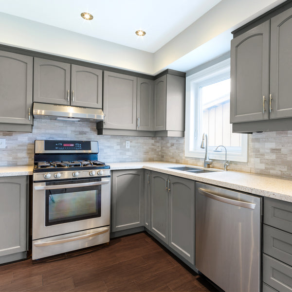 Nuvo Hearthstone Painted Kitchen Cabinets
