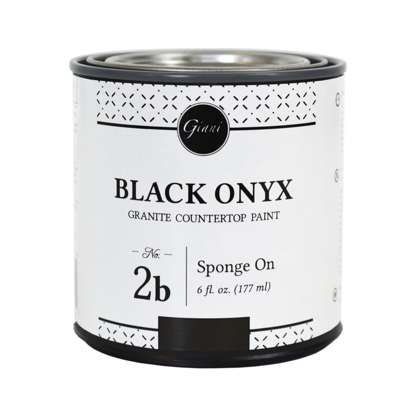 Black Onyx Mineral For Giani Countertop Paint Kits Step 2b Giani