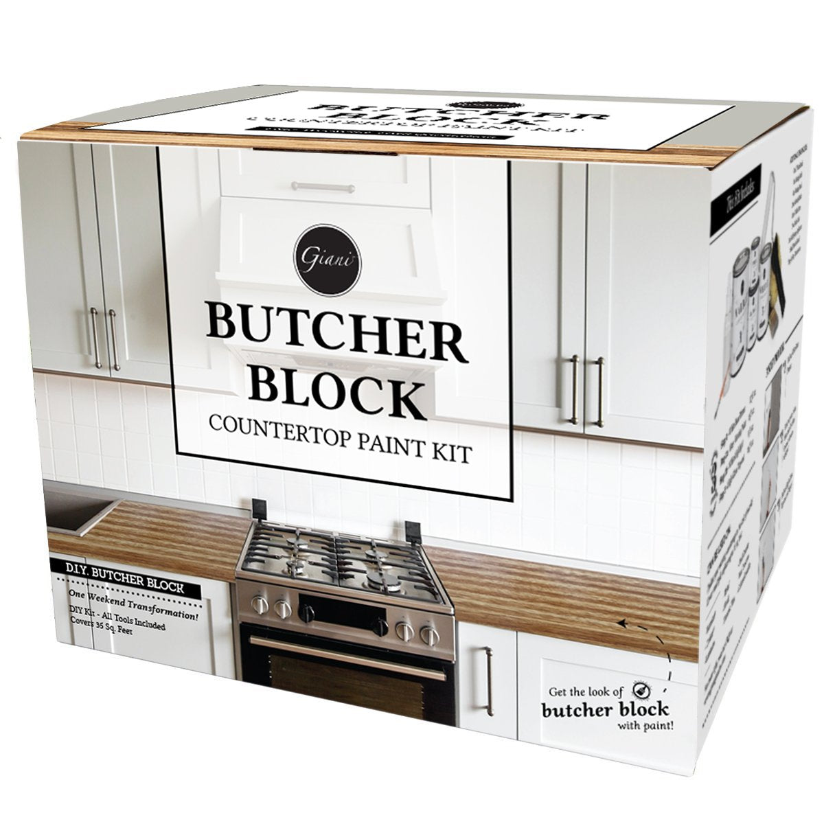 Giani Butcher Block Countertop Paint Kit Giani Inc