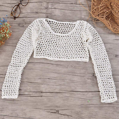 crochet cover up top