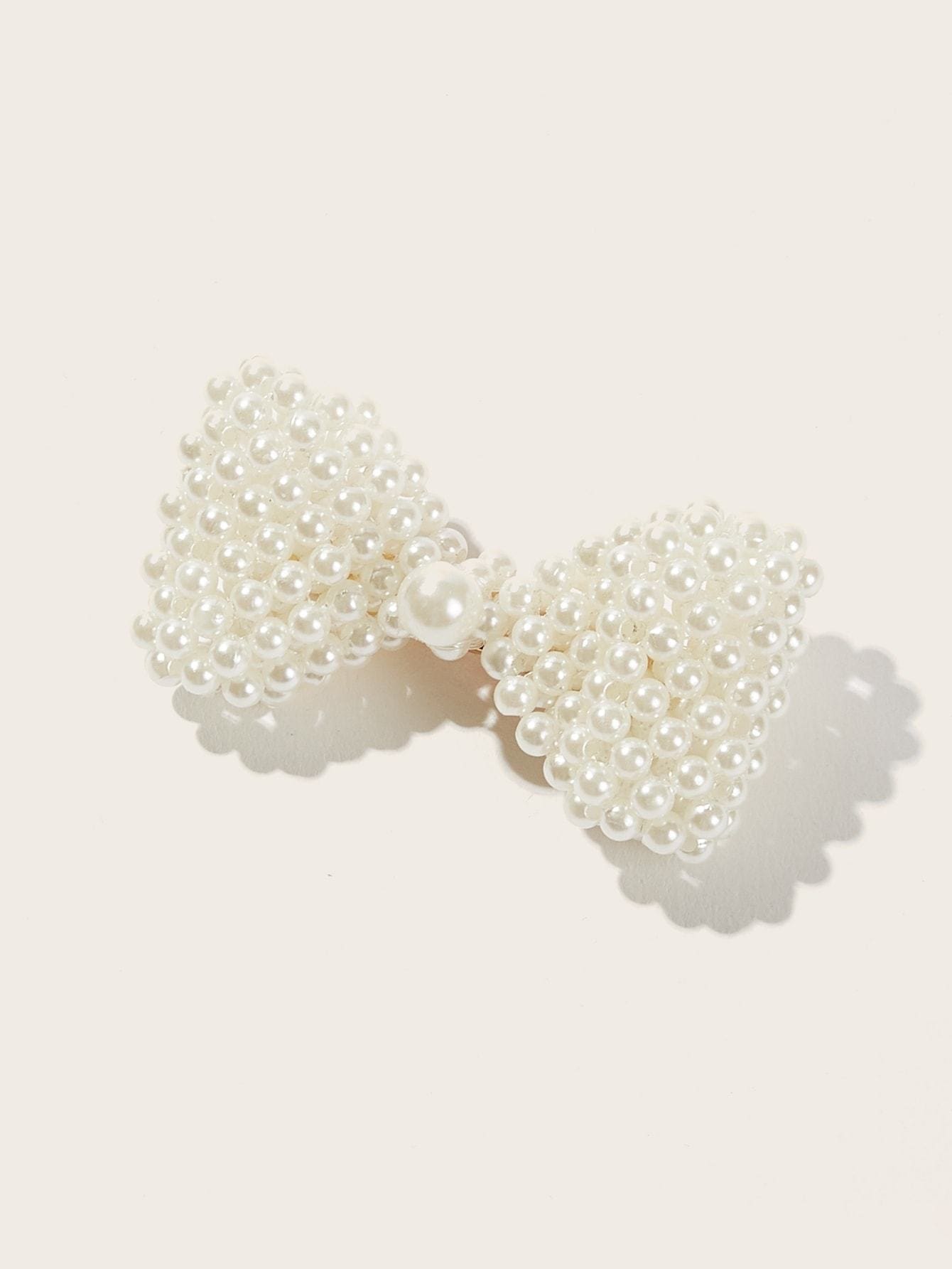 faux pearl hair accessories