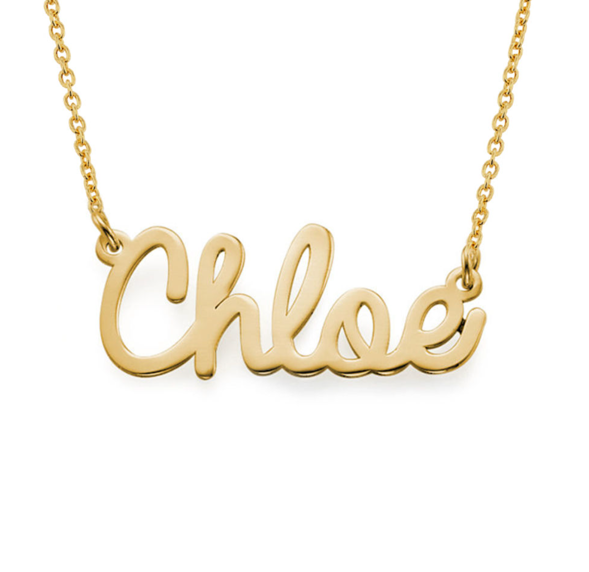 chloe monogram necklace