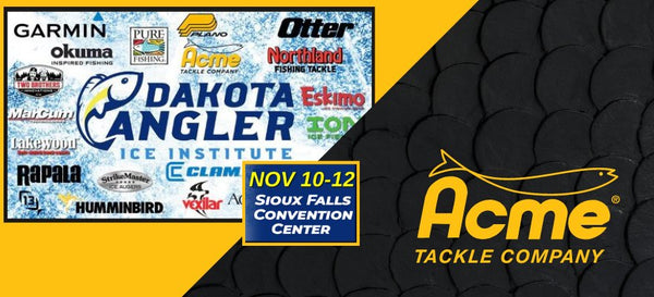 Acme TACKLE COMPANY at the Dakota Angler Ice Institute