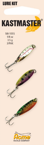 Acme Tackle New 2024 Products - KASTMASTER TROUT MULTI PACK 1/8 OZ