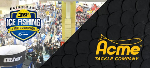 Acme Tackle Company at the St. Paul Ice Fishing Show