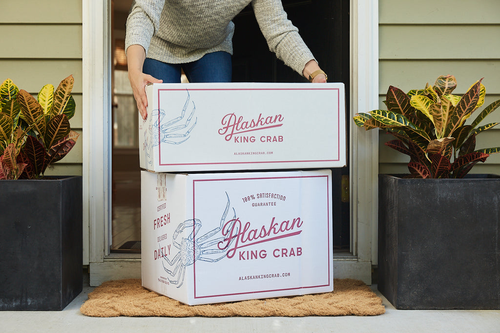 Alaskan king crab delivered to your door