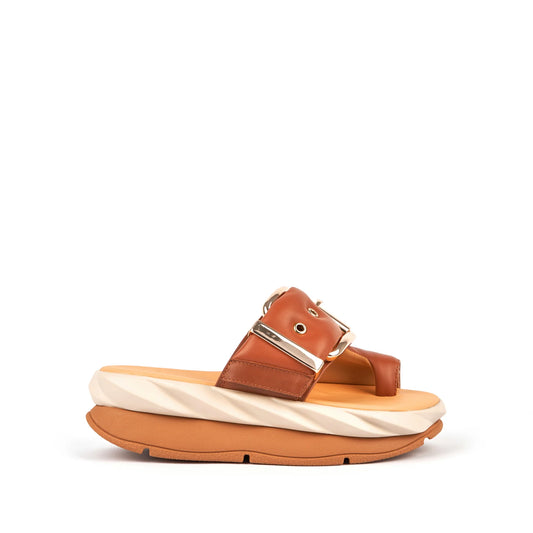 Palery Platform Buckle Slide Sandal - Ivory – Emily McCarthy