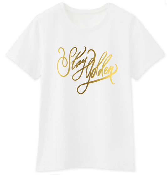 Script Cursive Bonjour Juniors Soft T Shirt : : Clothing, Shoes &  Accessories