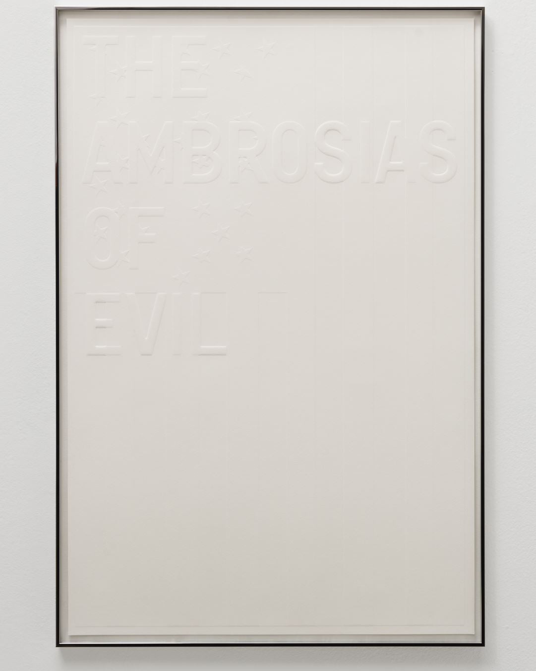 Rirkrit Tiravanija: untitled 2023 (the ambrosias of evil)