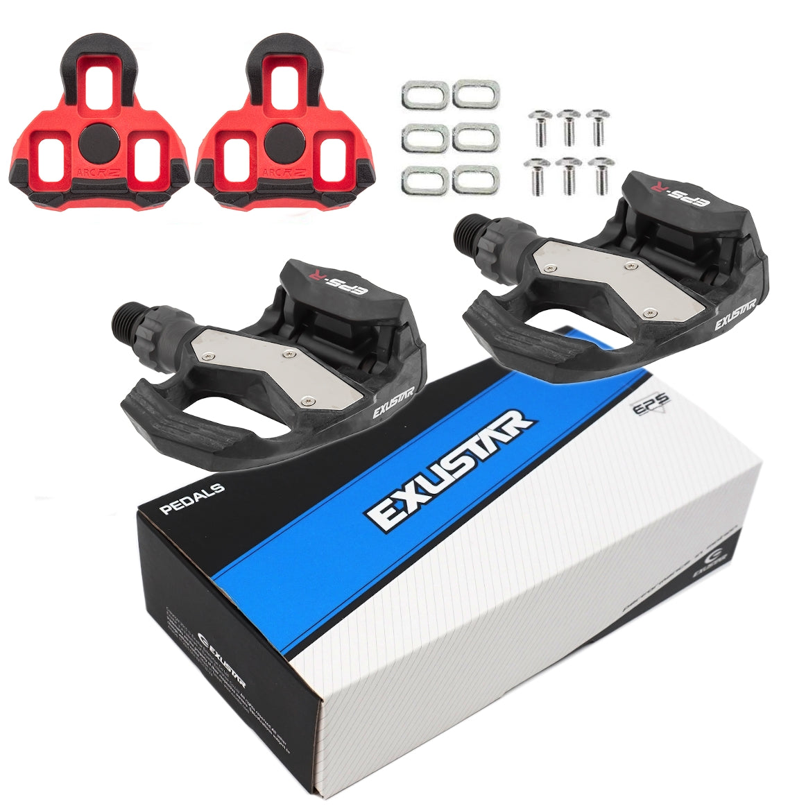 – Bike Clipless fits EPS-R Look The Exustar Keo Bikesmiths Pedals Road E-PR4ST