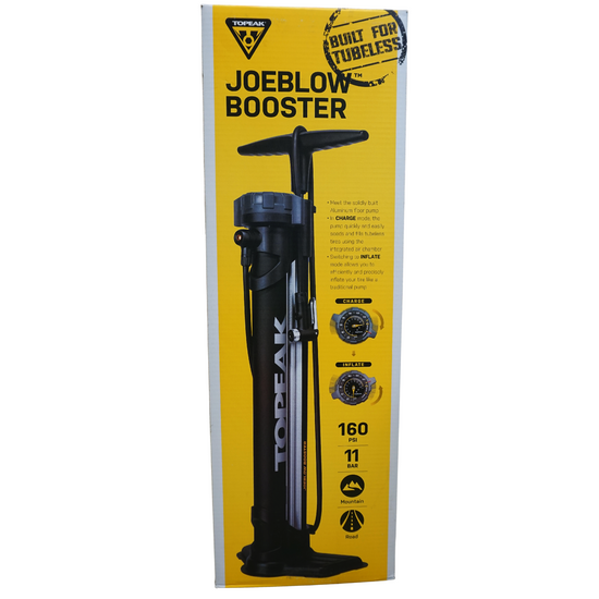 Topeak TJB-BST3 Joe Blow Booster III Floor Pump with Gauge – The Bikesmiths