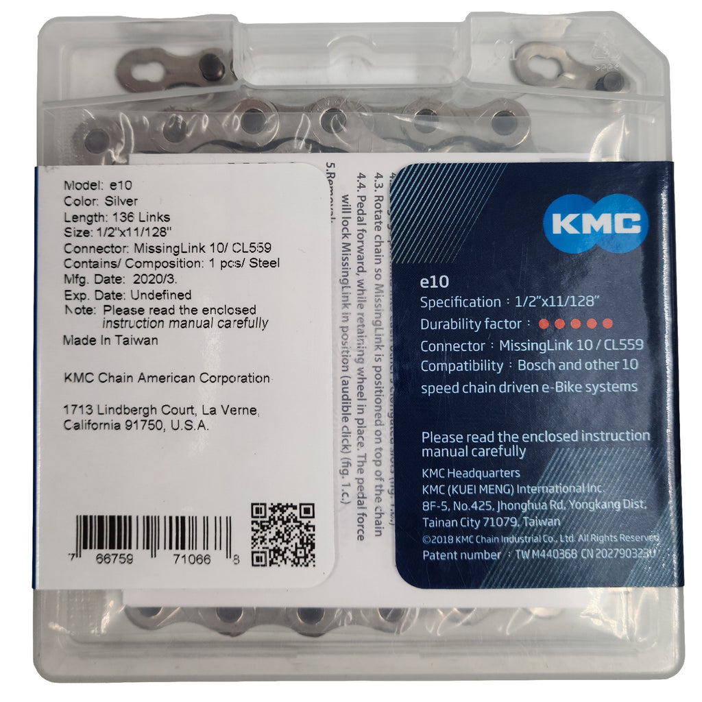 kmc e10 chain