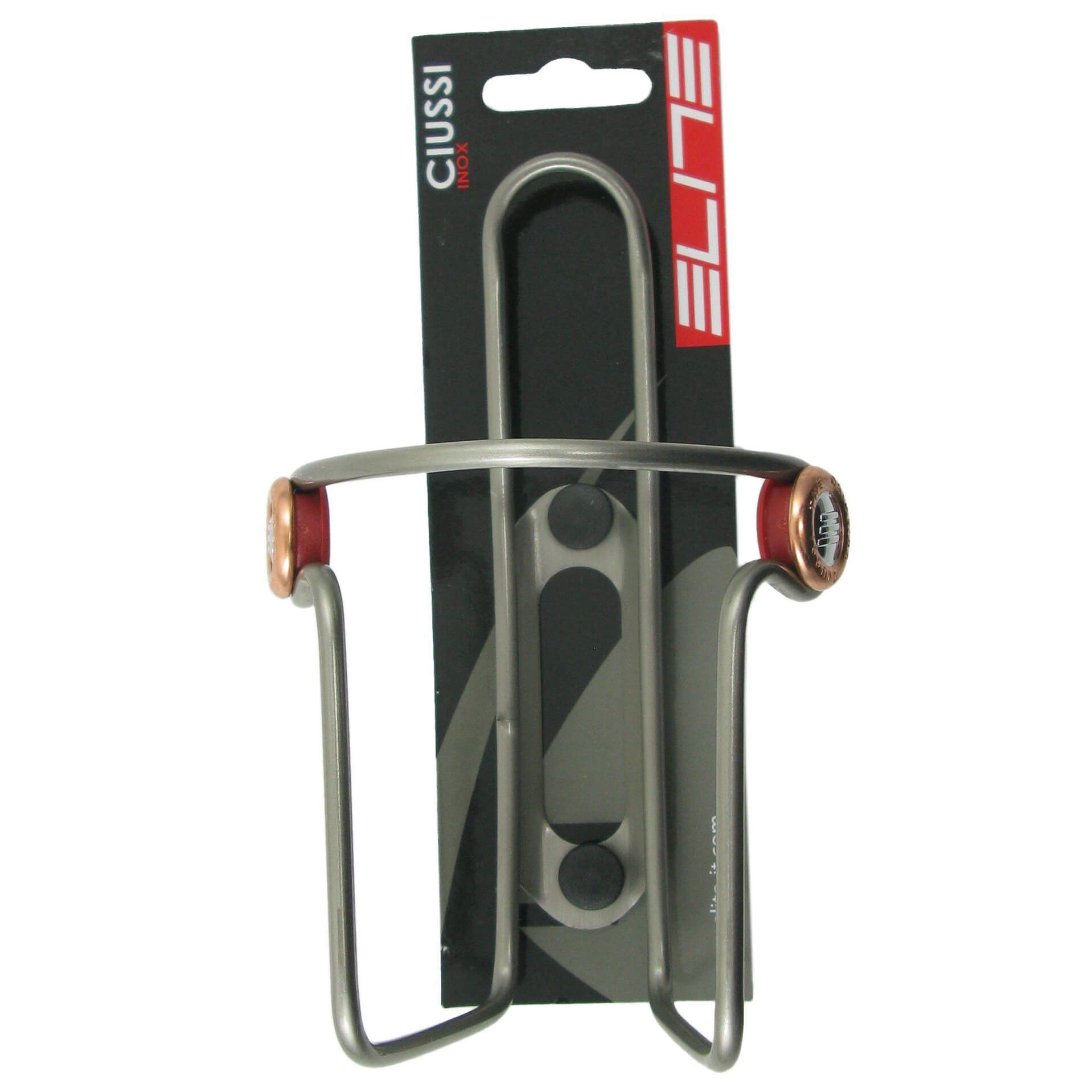 Elite Ciussi Inox Stainless Steel Water Bottle Cage