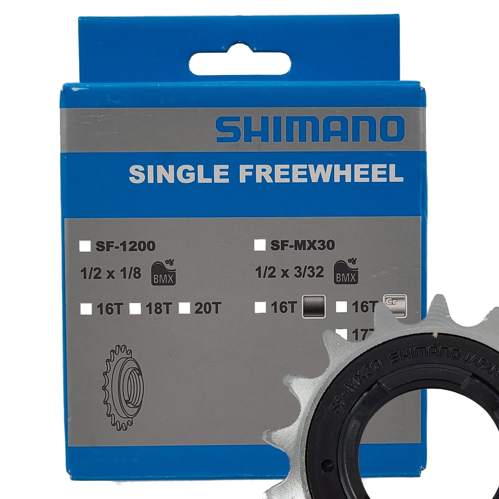 grafiek Antagonist emulsie Shimano SF-MX30 Chrome 3/32" Freewheel – The Bikesmiths