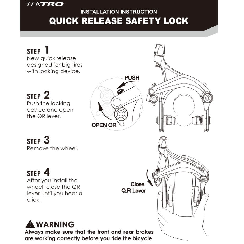 tektro rear brake caliper