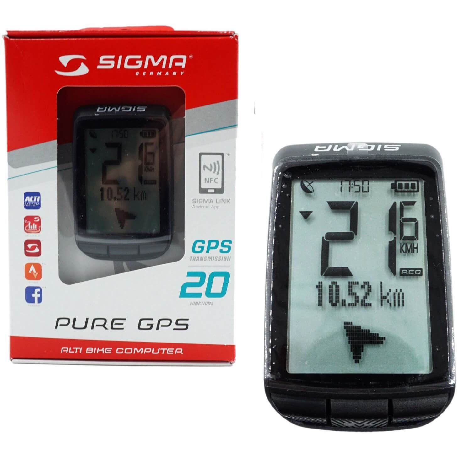 SIGMA Pure-GPS 20-Function Bike 