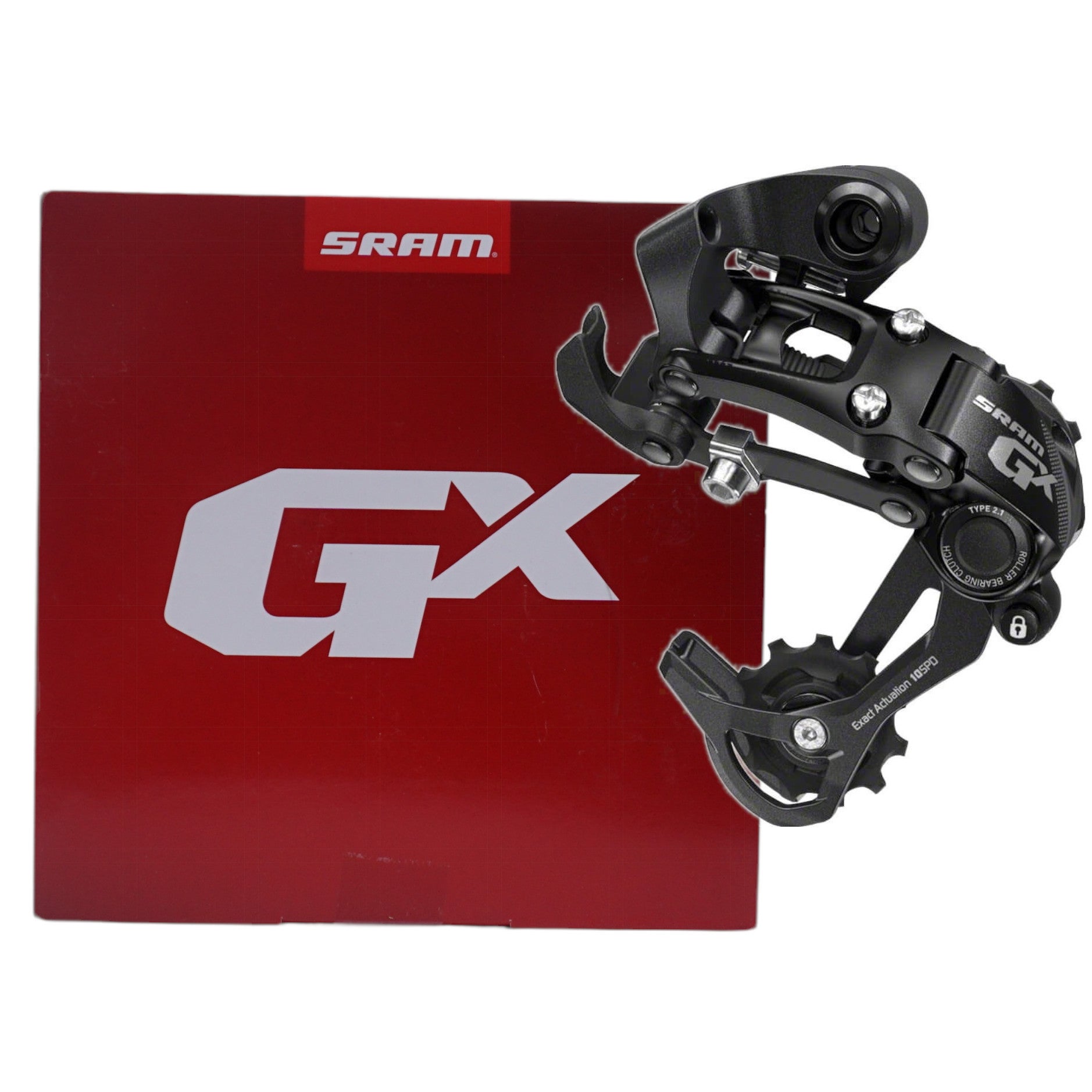 SRAM GX Type 2.1 Long Cage 10 Speed Black Rear Derailleur The Bikesmiths