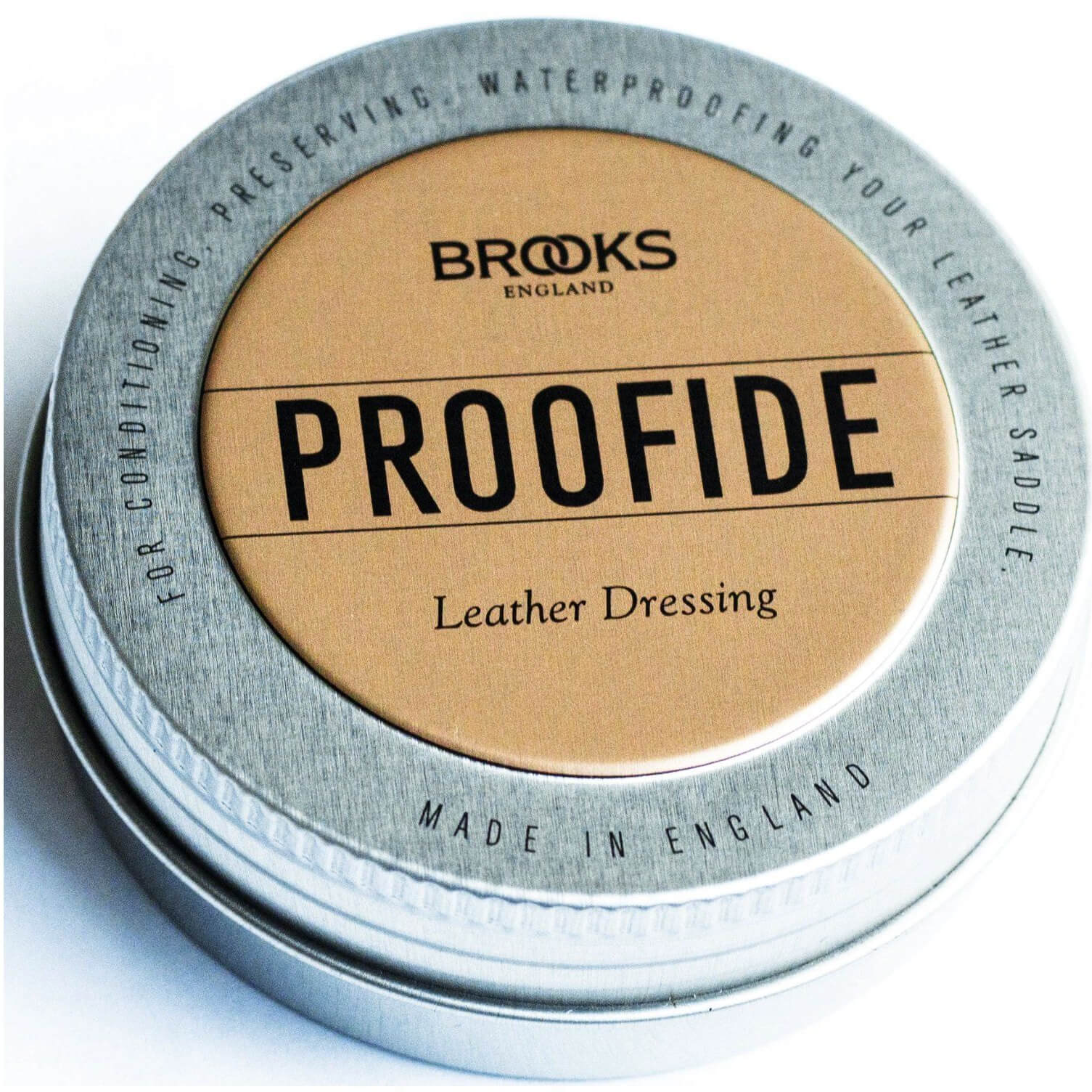 Brooks England Leather Saddle Care Kit- PROOFIDE 30ml + Wrench