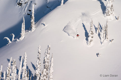 Olympic freestyle skier Anna Segal hits the slopes.