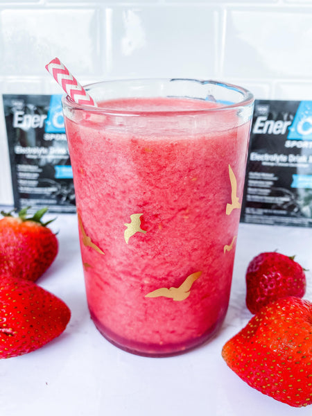Hydrate with Ener-C Sport Strawberry Watermelon Slushie recipe
