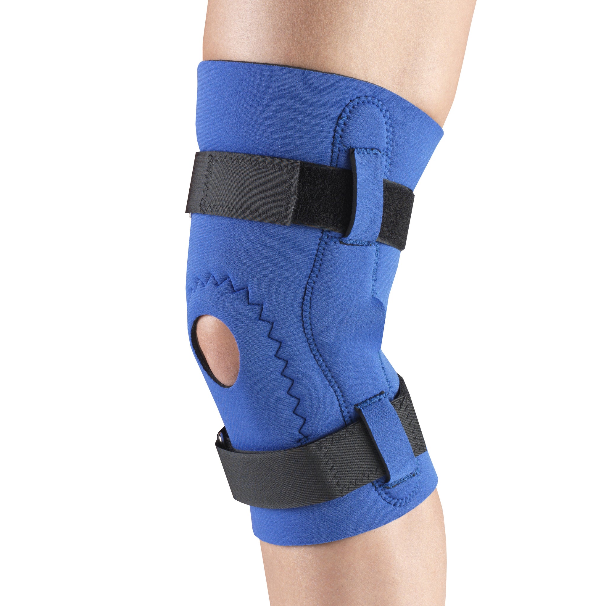 0143 / NEOPRENE KNEE SLEEVE - HOR-SHU PAD, HINGED BARS – OTCBrace