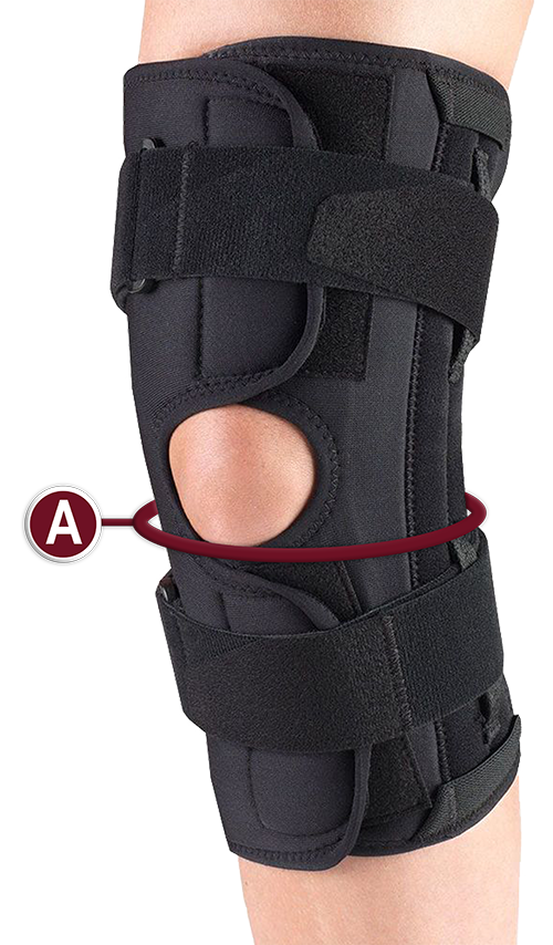 Knee brace with patella stabilizer - Timago