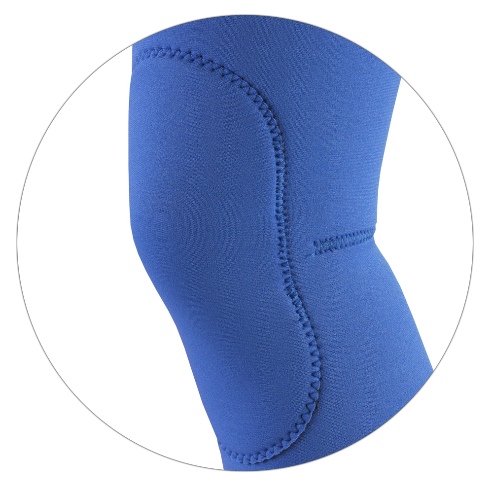 OTC Neoprene Knee Support - Oval Pad, Blue, Small