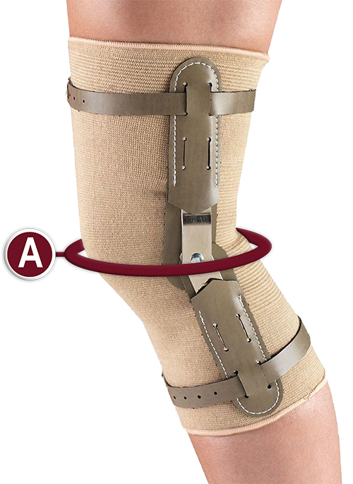 GIBORTHO KNEE BRACE, Knee brace Standard preformed for