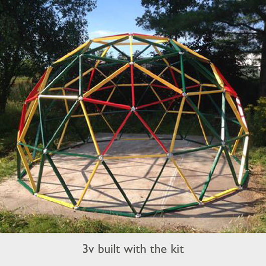 Geodesic Dome Kit 3A 3 Steps