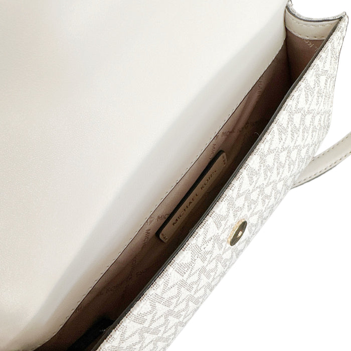 Michael Kors Charlotte Large 3-in-1 Tote Crossbody Handbag Leather (Light  Cream) 35R3GCFT3T-ltcream - AllGlitters