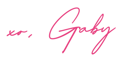Gaby's Bags signature