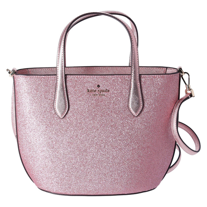 Lurex pink silk purse jewel bag with rhinestones | Anna Cecere acd03