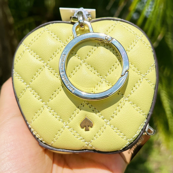 Apple Shaped Keychain Coin Purse, Cambodia - Trade Roots