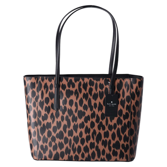 Kate Spade Schuyler Medium Tote Saffiano Spotted Animal Print Leopard –  Gaby's Bags