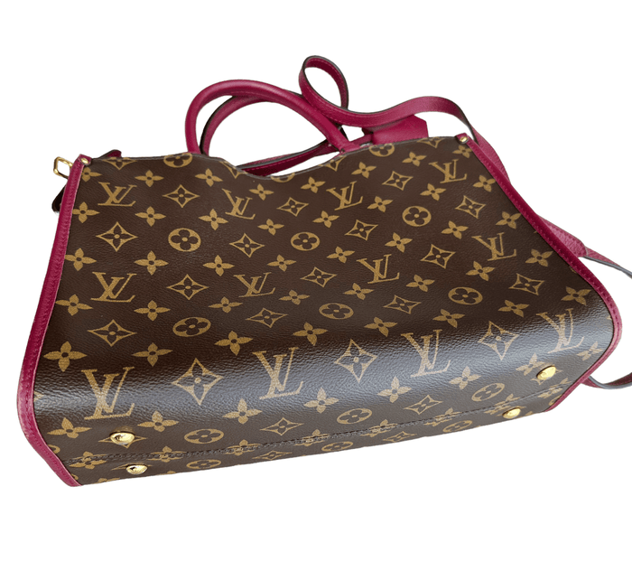 Louis Vuitton Brown Monogram Popincourt PM Satchel Shoulder Handbag Ra –  Gaby's Bags