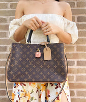 Bond street crossbody bag Louis Vuitton Brown in Cotton - 28713824