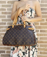 Brown Louis Vuitton Monogram Petit Noe Bucket Bag – Designer Revival